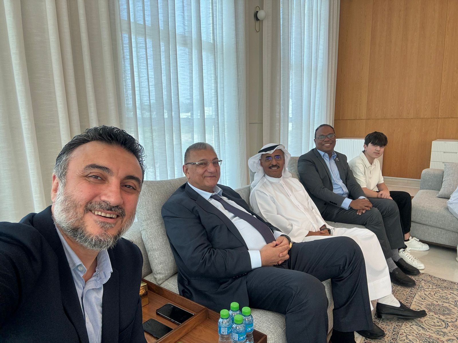 Araz Aliyev and Dr. Abdullah